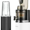 Wyciskarka wolnoobrotowa 4Swiss BM202 white + blender NB102