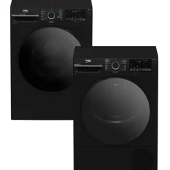 Zestaw AGD Beko Pralka BM3WFT48415PBDC 8kg + Suszarka BM3T48249PBDC 8kg