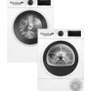 Zestaw AGD Bosch Serie 6 Pralka WGG242ZGPL 9kg + Suszarka WQG1417GPL 9kg