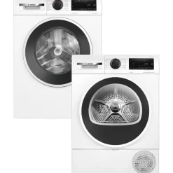 Zestaw AGD Bosch Serie 6 Pralka WGG242ZGPL 9kg + Suszarka WQG1417GPL 9kg