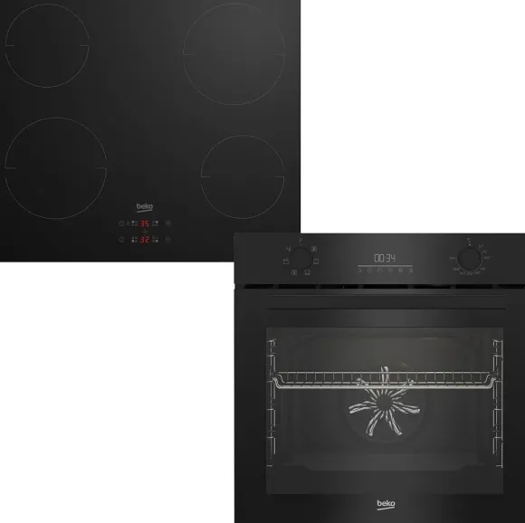 Zestaw AGD do zabudowy Beko Piekarnik BBIE17300B + Płyta indukcyjna HII 64401 MT