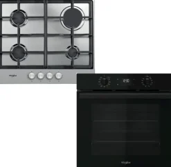 Zestaw AGD do zabudowy Whirlpool Piekarnik OMR58CR1B + Płyta gazowa TGML 660 IX