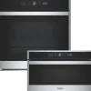 Zestaw AGD do zabudowy Whirlpool Piekarnik elektryczny z funkcją pary WOI4S8CM1SXA + Kuchenka mikrofalowa WMD44MX