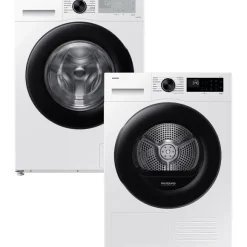 Zestaw AGD Samsung Pralka WW11DG5B25AHEO 11kg + Suszarka DV90DG52A0AEEO 9kg