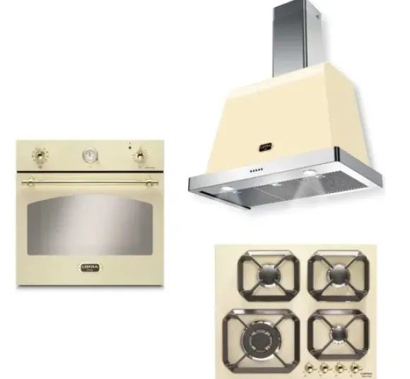Zestaw Built-in LOFRA DOLCEVITA 60 AVORIO HRBI6G0 + FRBI69EE + HOOD 600/K