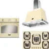 Zestaw Built-in LOFRA DOLCEVITA 75/60 AVORIO HRBI7A0 + FRBI69EE + HOOD 600/K