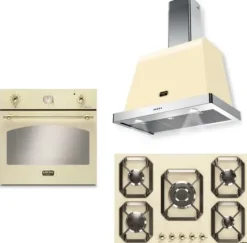 Zestaw Built-in LOFRA DOLCEVITA 75/60 AVORIO HRBI7A0 + FRBI69EE + HOOD 600/K