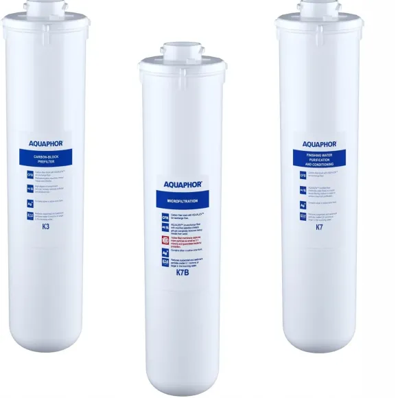 Zestaw 3 wkładów filtrujących Aquaphor K3, K7B, K7